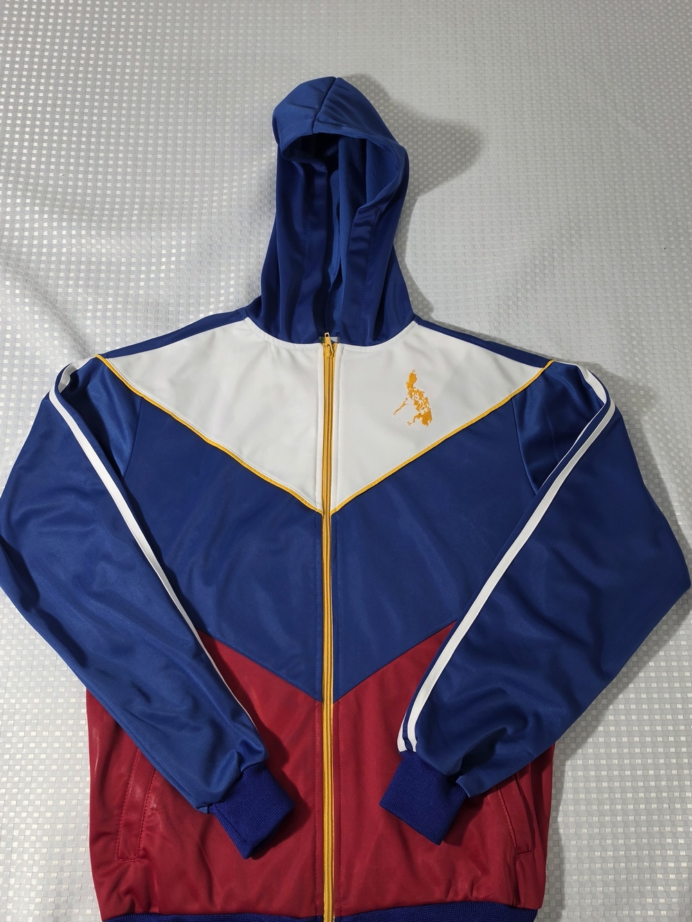 Dibuho Sportswear Philippines Full-Zip Hooded Track Jacket - Size Medium